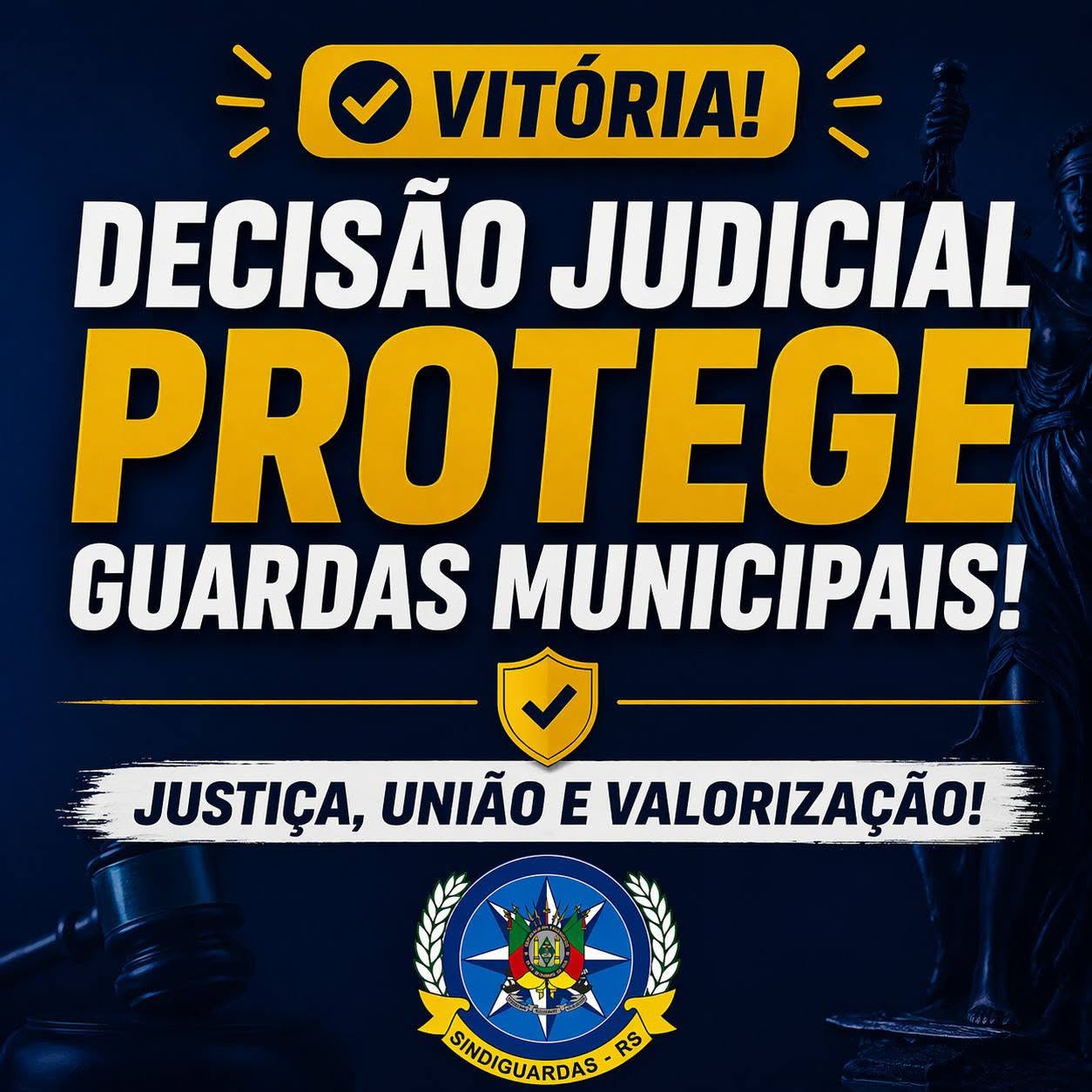 Decisão judicial reforça: organização e luta fazem diferença!